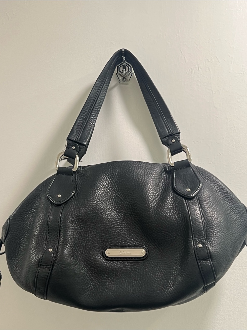 Chloe Black Leather Shoulder Bag